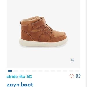 Stride Rite Zayn Boot - Tan (size 6T)